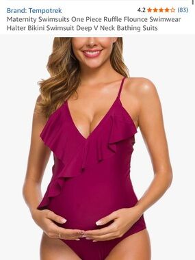 Maternity One-Piece Swimsuit
